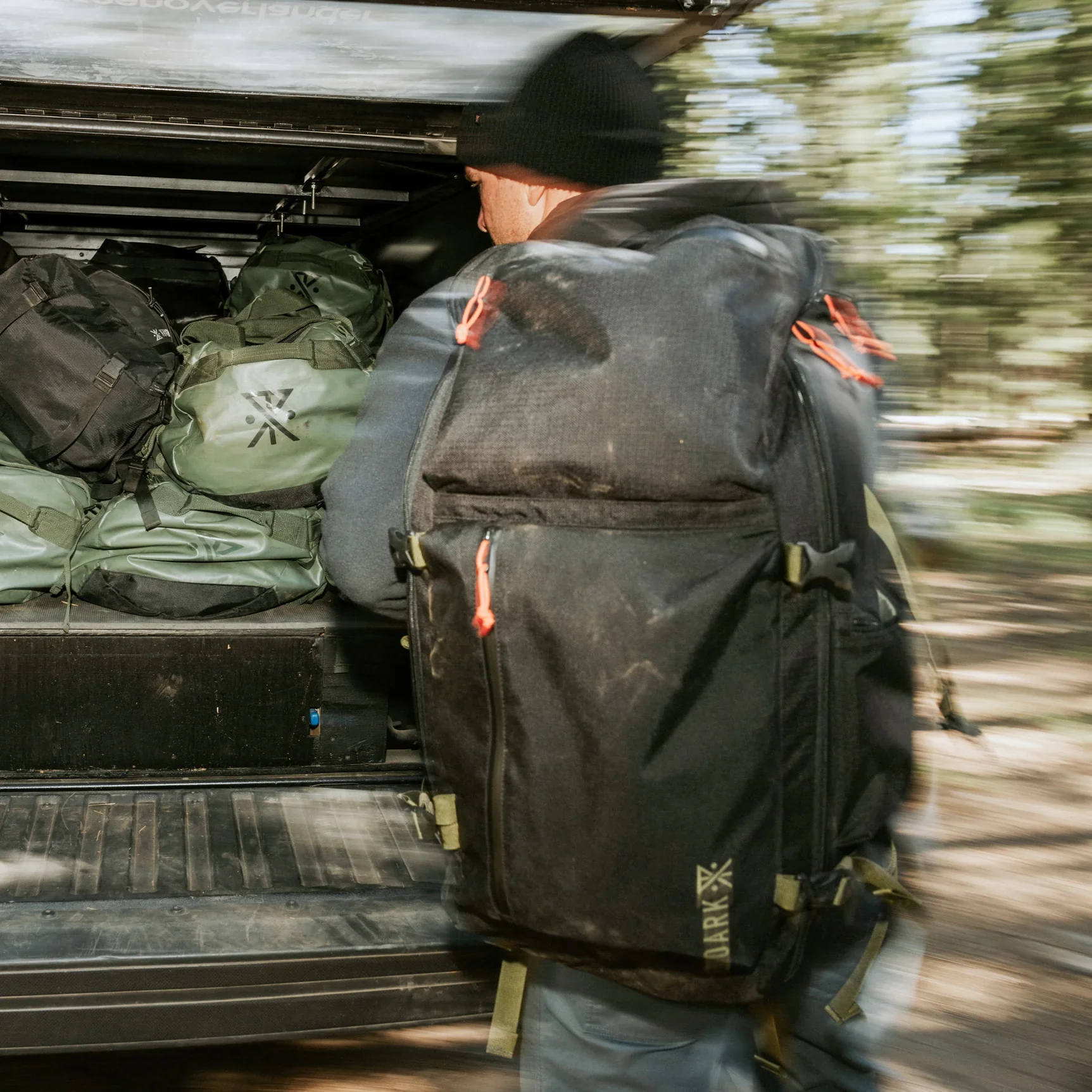 5 Day Mule 55L Bag - Black - Image 3