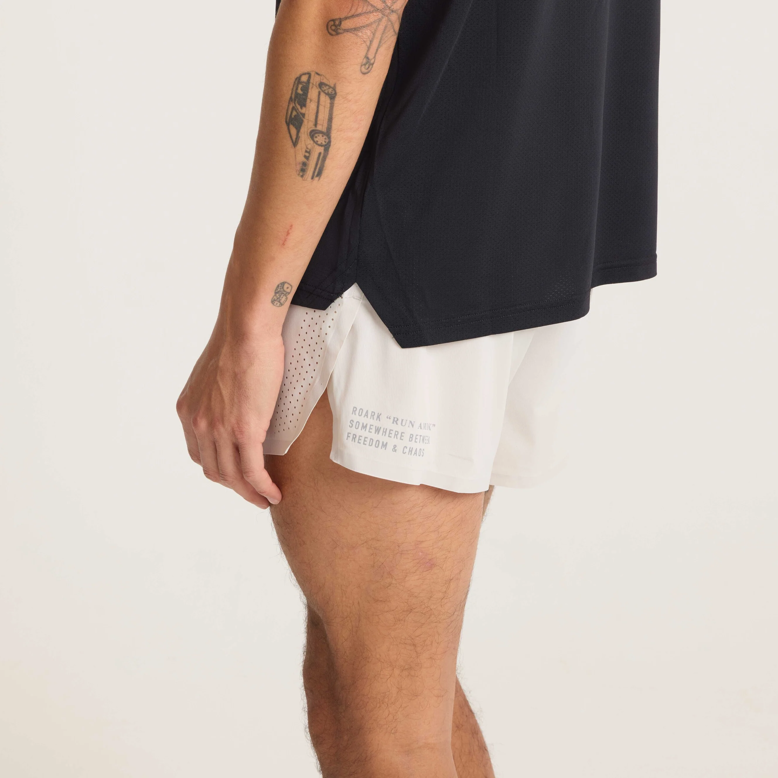 Alta Elite 3.5" Shorts - Moonstone - Image 10