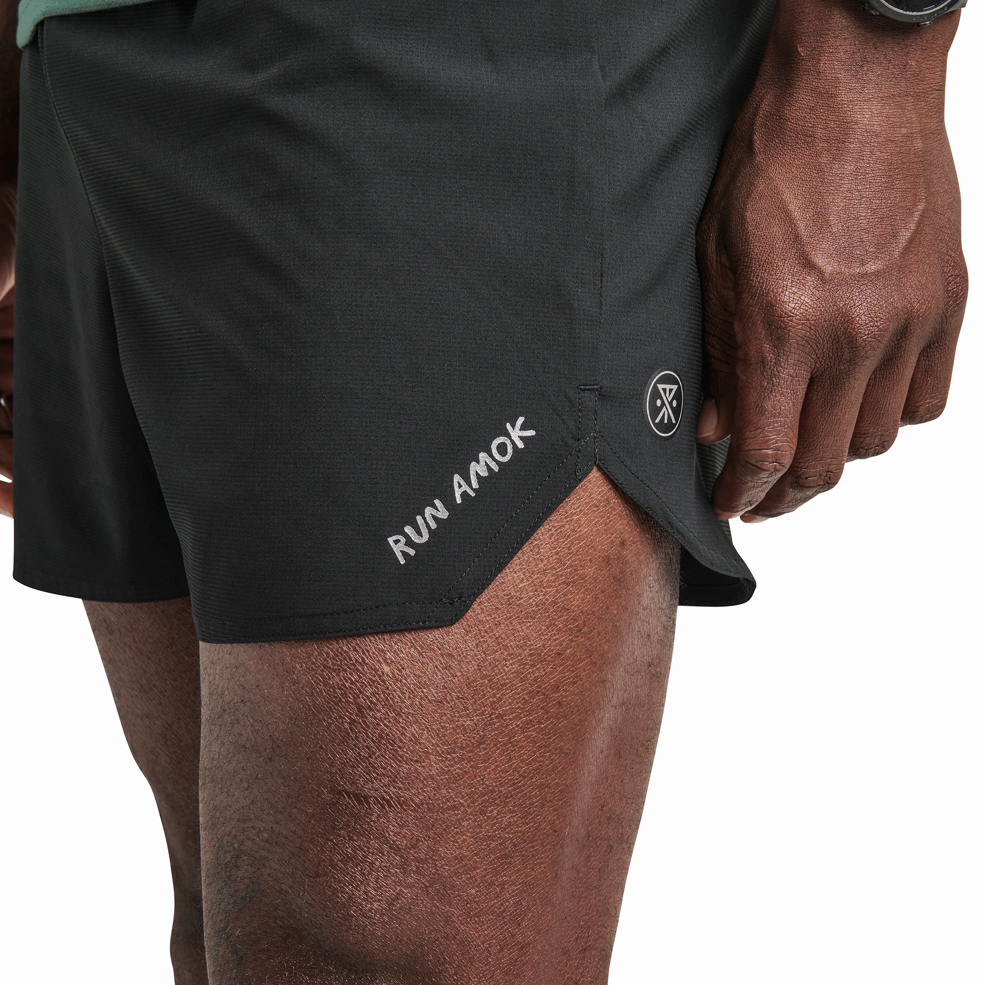Baja 5" Shorts - Black - Image 5