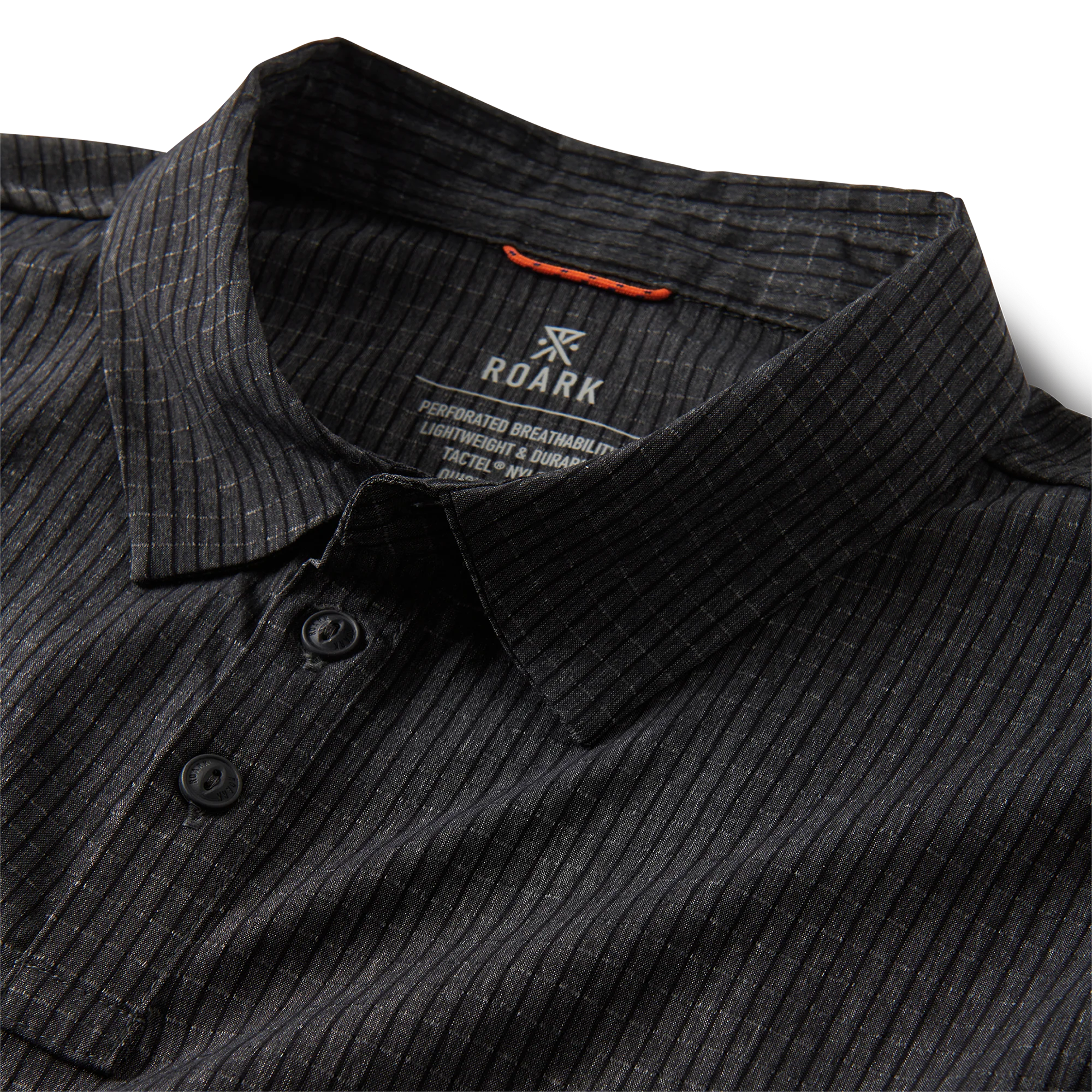 Bless Up Breathable Stretch Polo Shirt - Black - Image 6