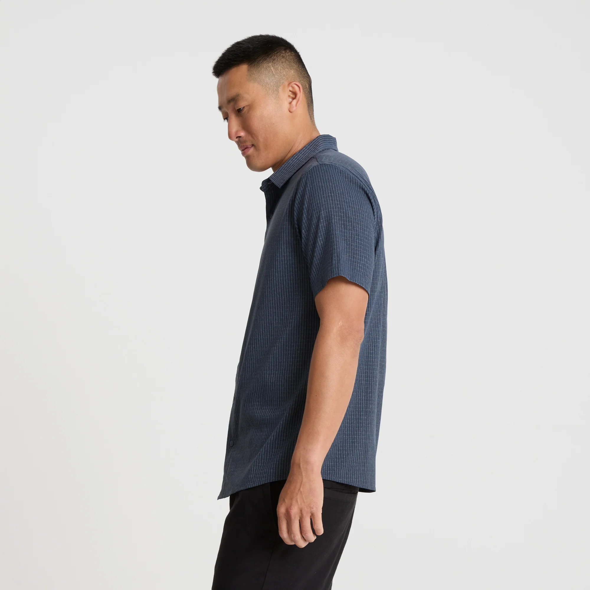 Bless Up Breathable Stretch Shirt - Navy - Image 3