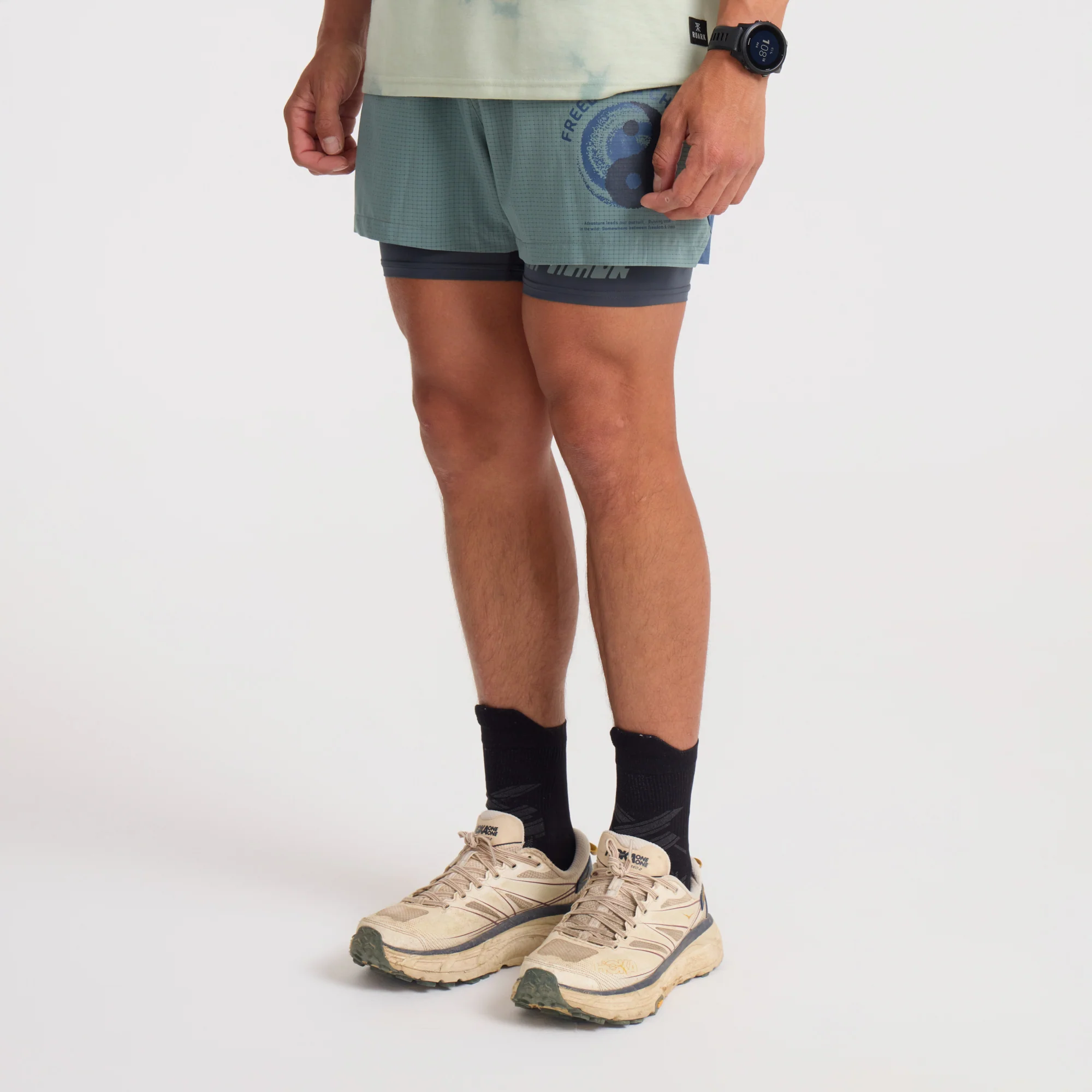 Bommer 3.5" Shorts - Slate Green - Image 3