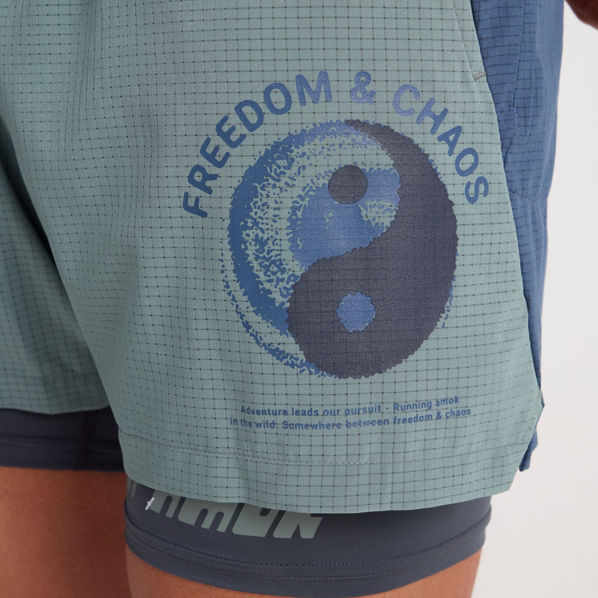 Bommer 3.5" Shorts - Slate Green - Image 5