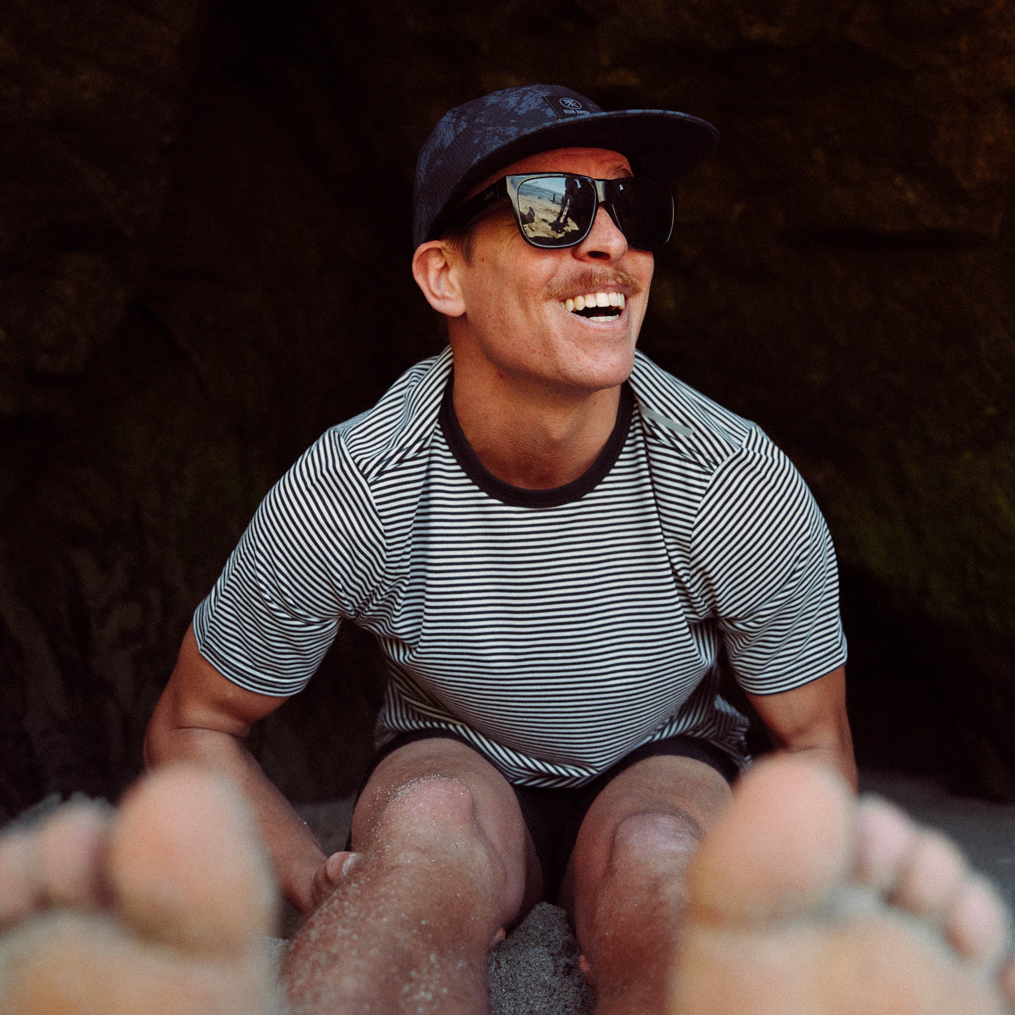 Borrego Short Sleeve Active Tee - Stripe - Image 10