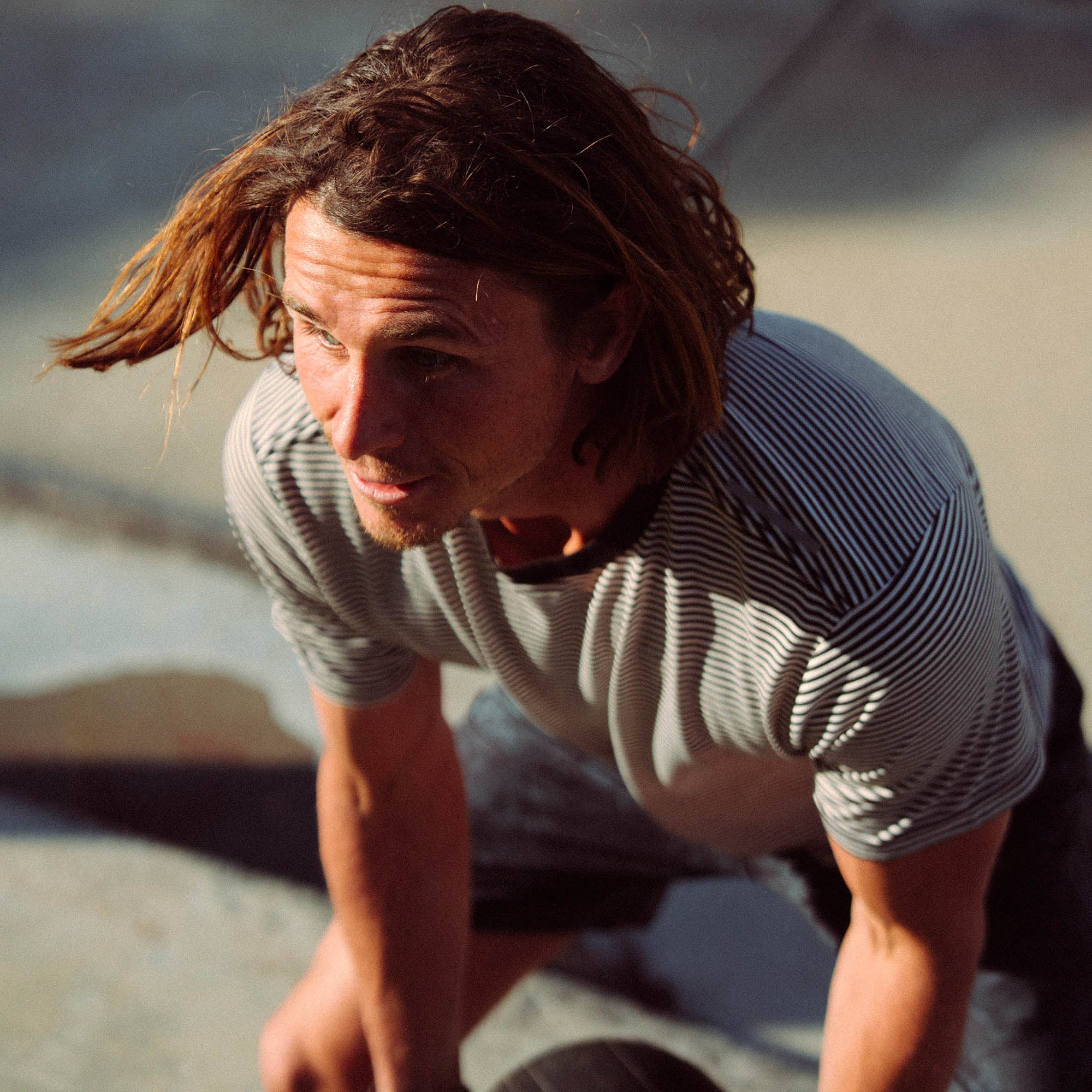 Borrego Short Sleeve Active Tee - Stripe - Image 11