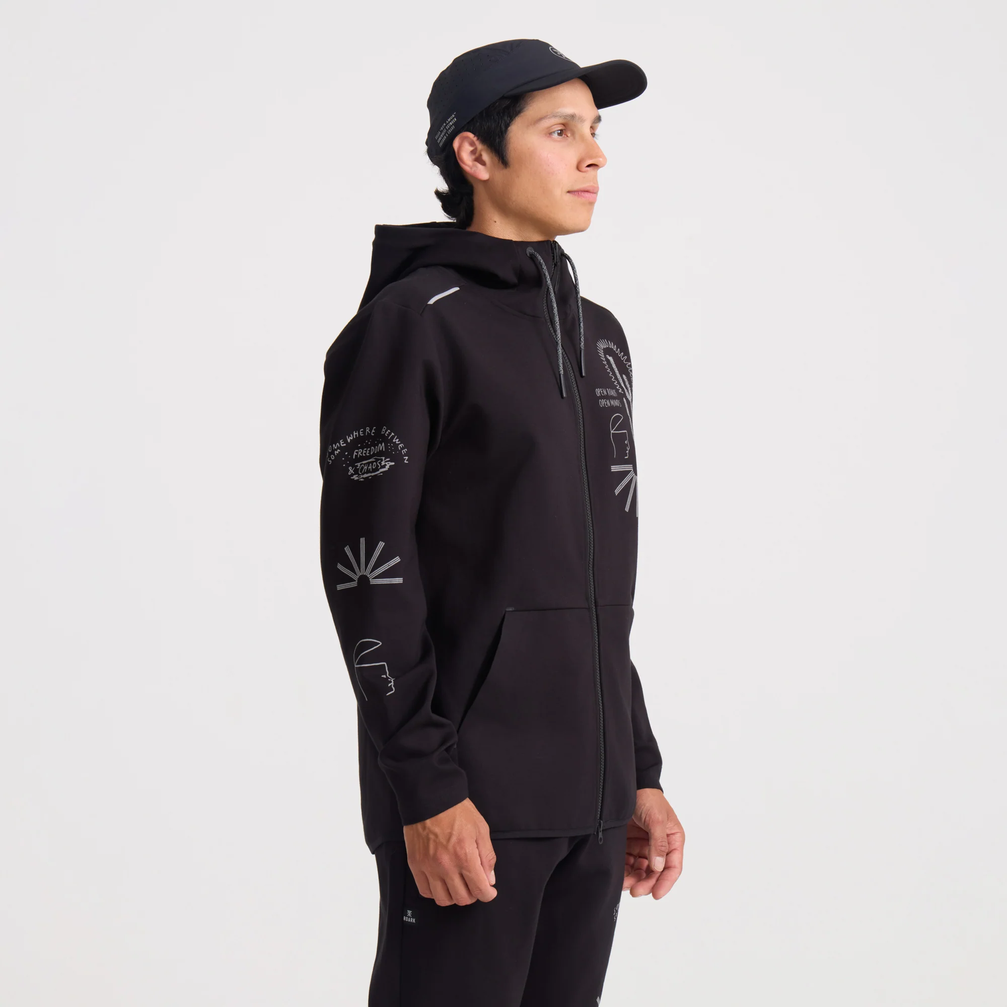 El Morro Zip Fleece 2.0 Hoodie - Black - Image 11