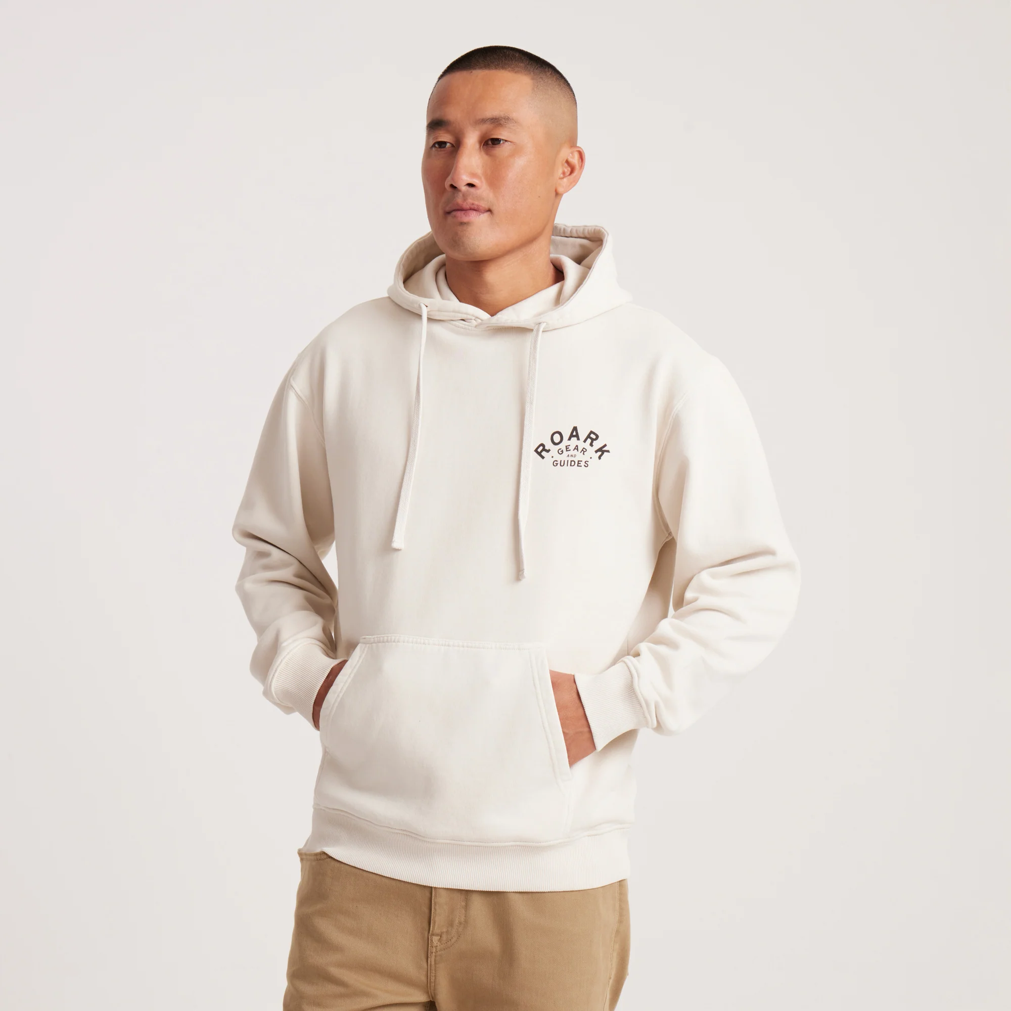 Gear And Guides Hoodie  - Bone - Image 3