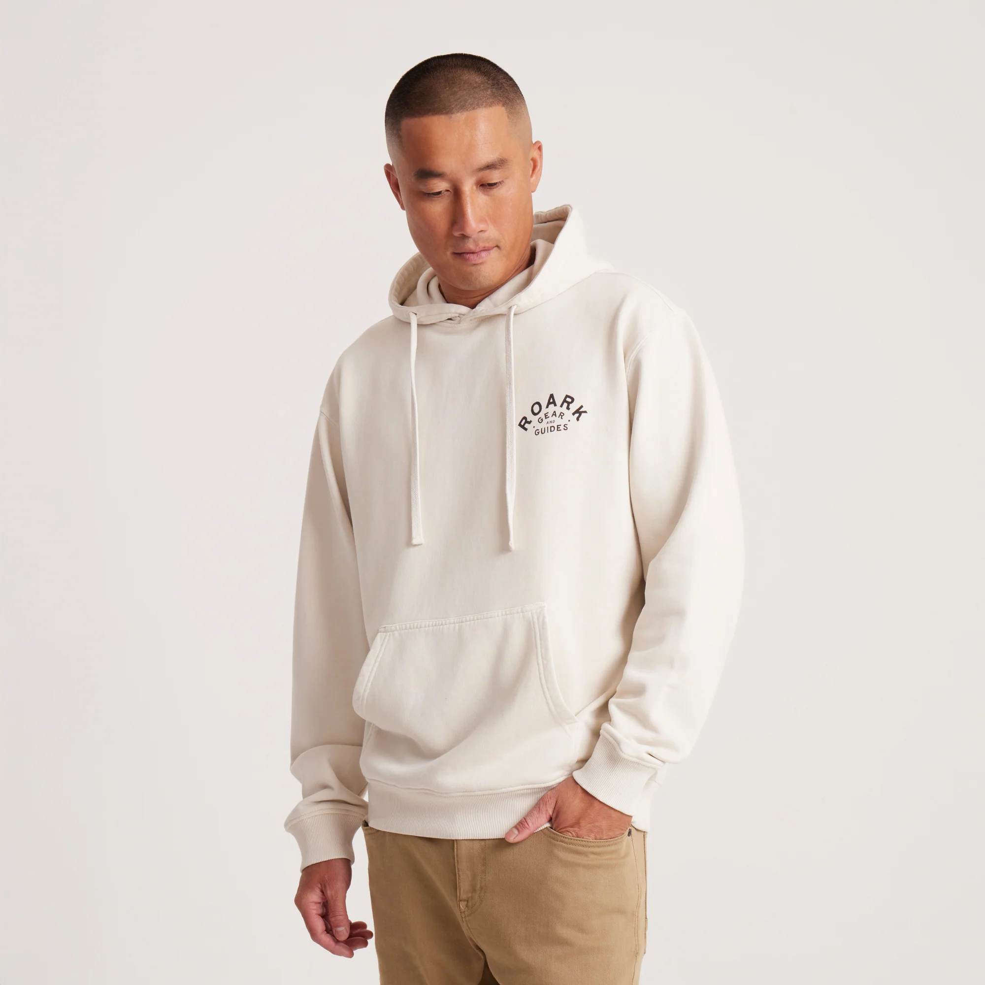 Gear And Guides Hoodie  - Bone - Image 4