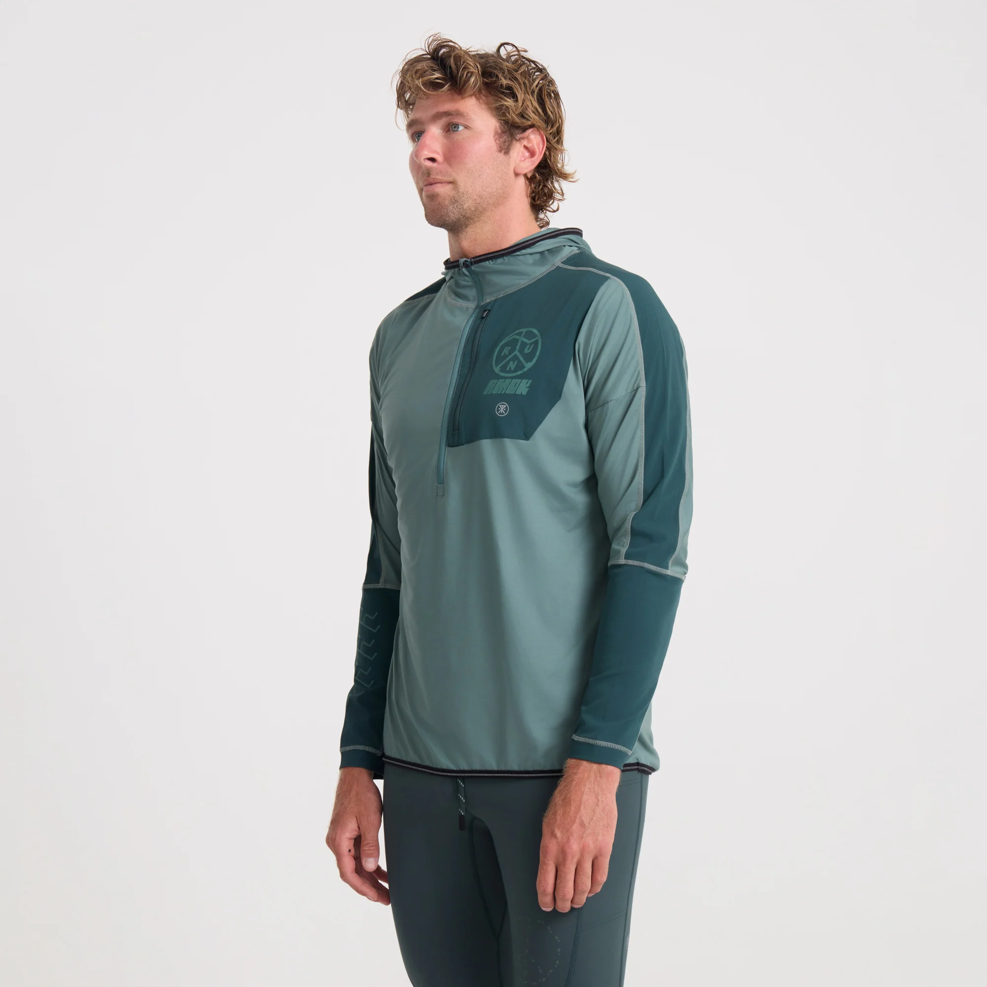 Grinnell Active Hoodie - Dark Forest - Image 3