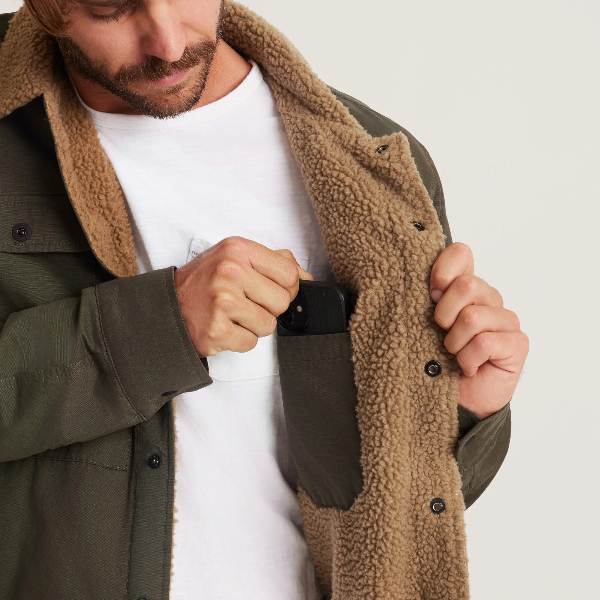 Hebrides Jacket - Dark Military - Image 15