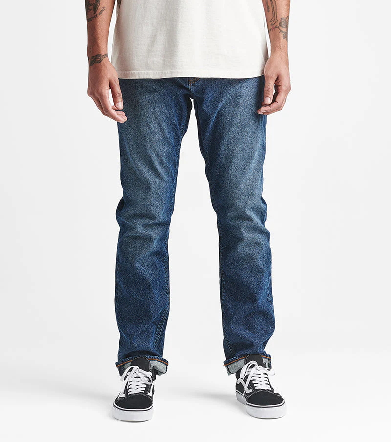 HWY 133 Slim Straight Denim Jeans - Medium Classic - Image 3
