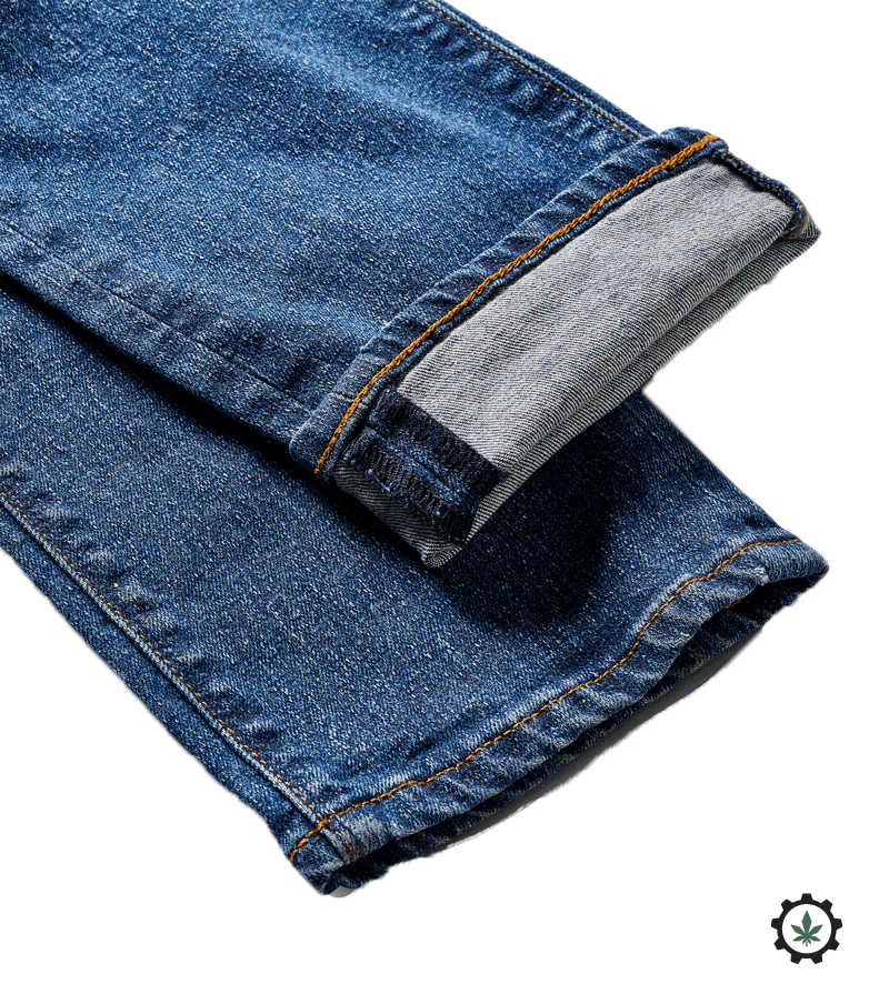 HWY 133 Slim Straight Denim Jeans - Medium Classic - Image 6