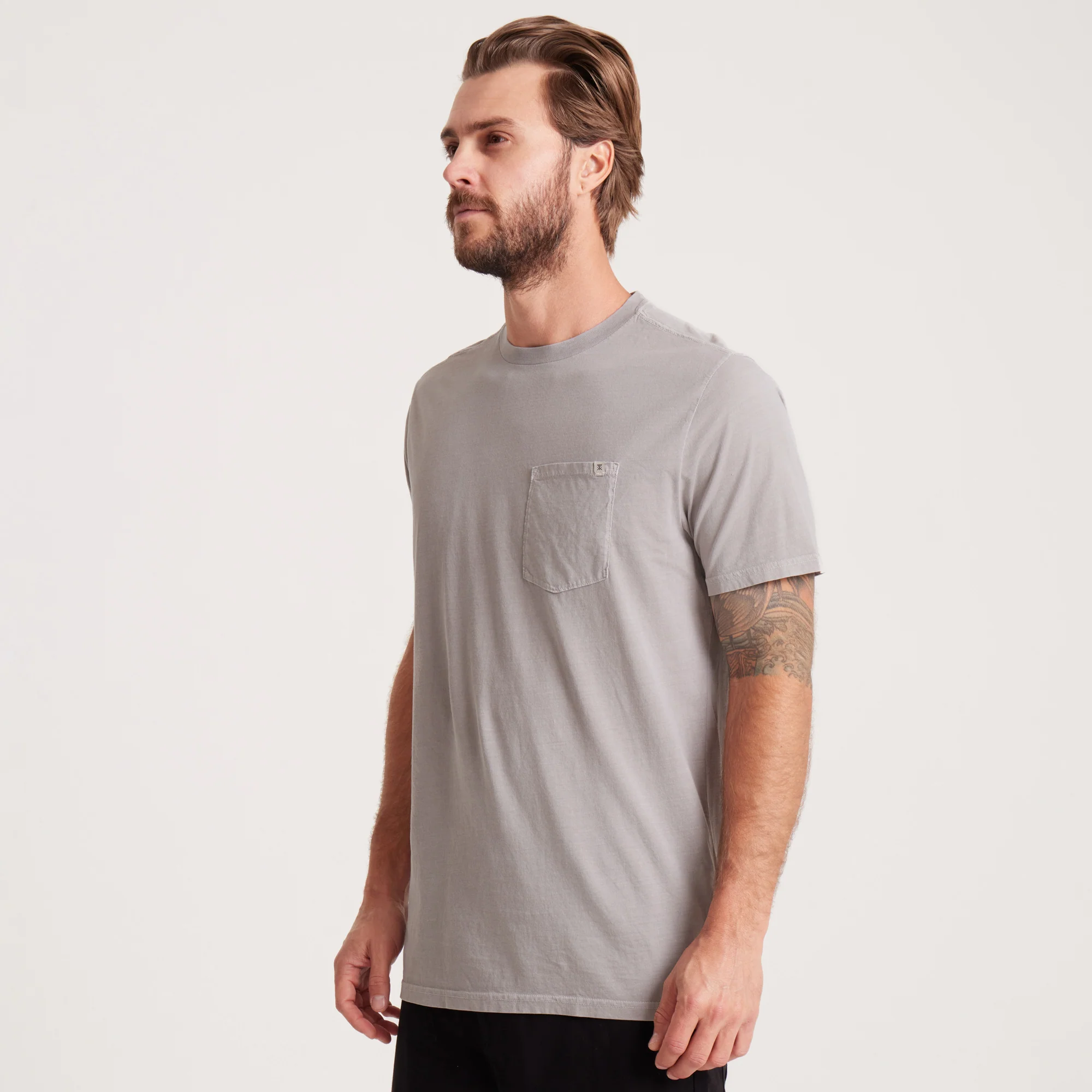 Made To Fade Short Sleeve Tee - Washed Grey - Image 4
