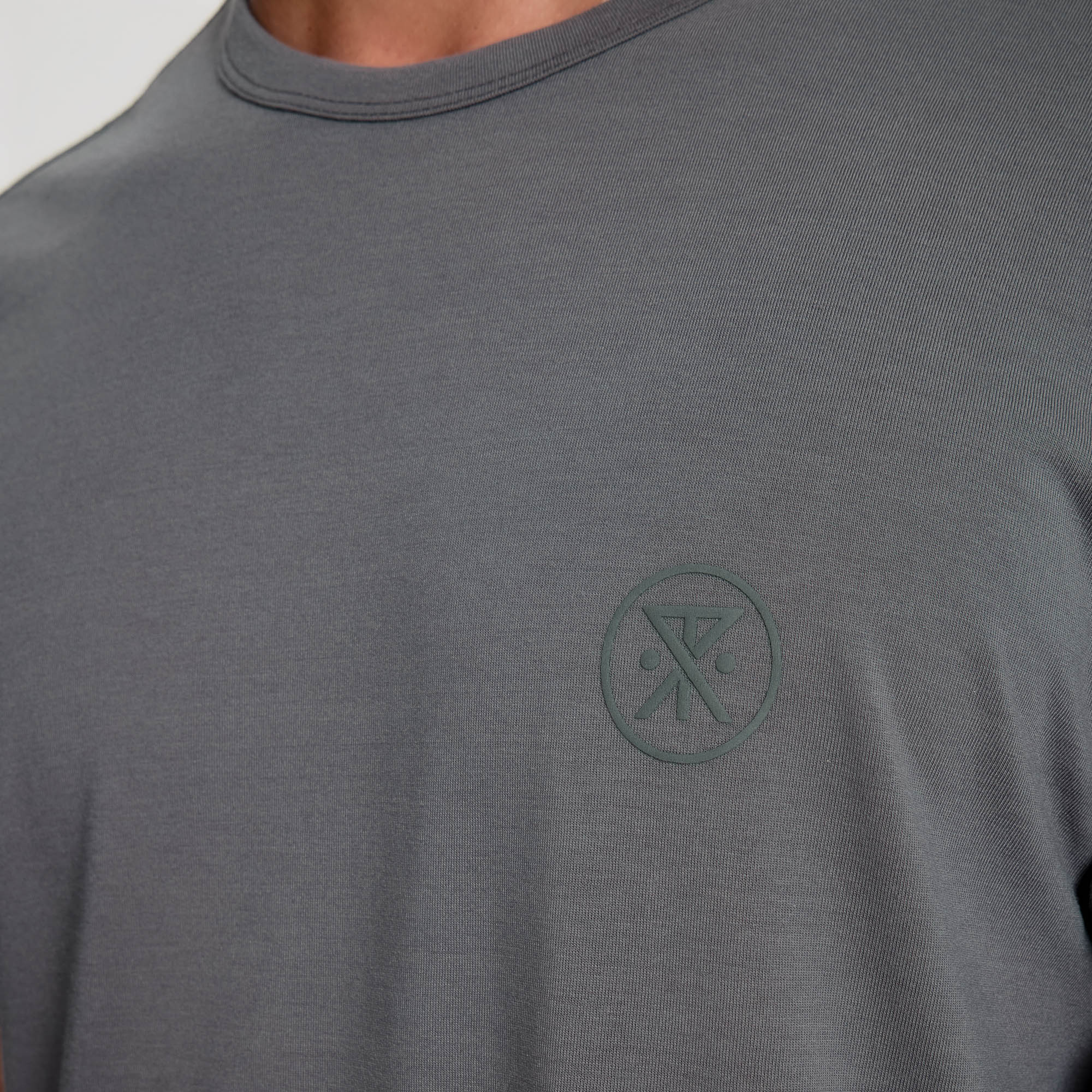 Mathis Active Short Sleeve Tee - Charcoal - Image 7