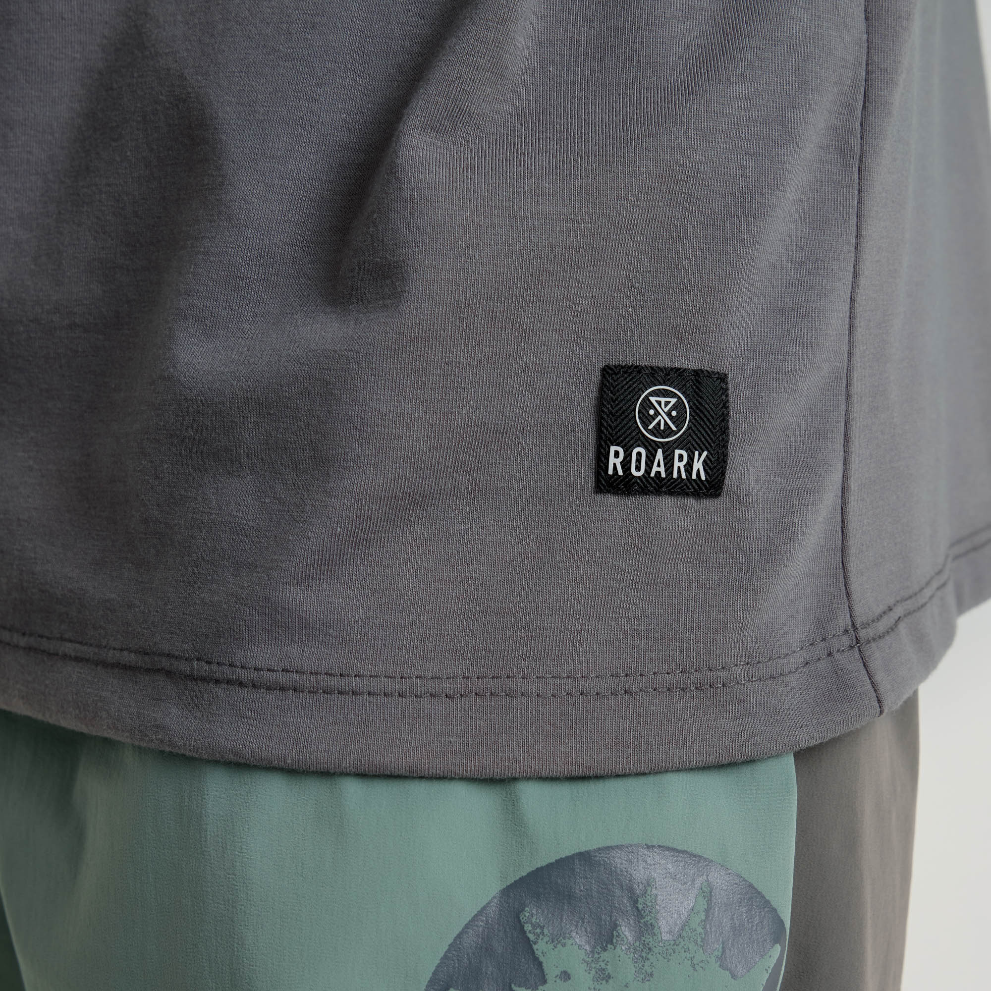 Mathis Active Short Sleeve Tee - Charcoal - Image 8