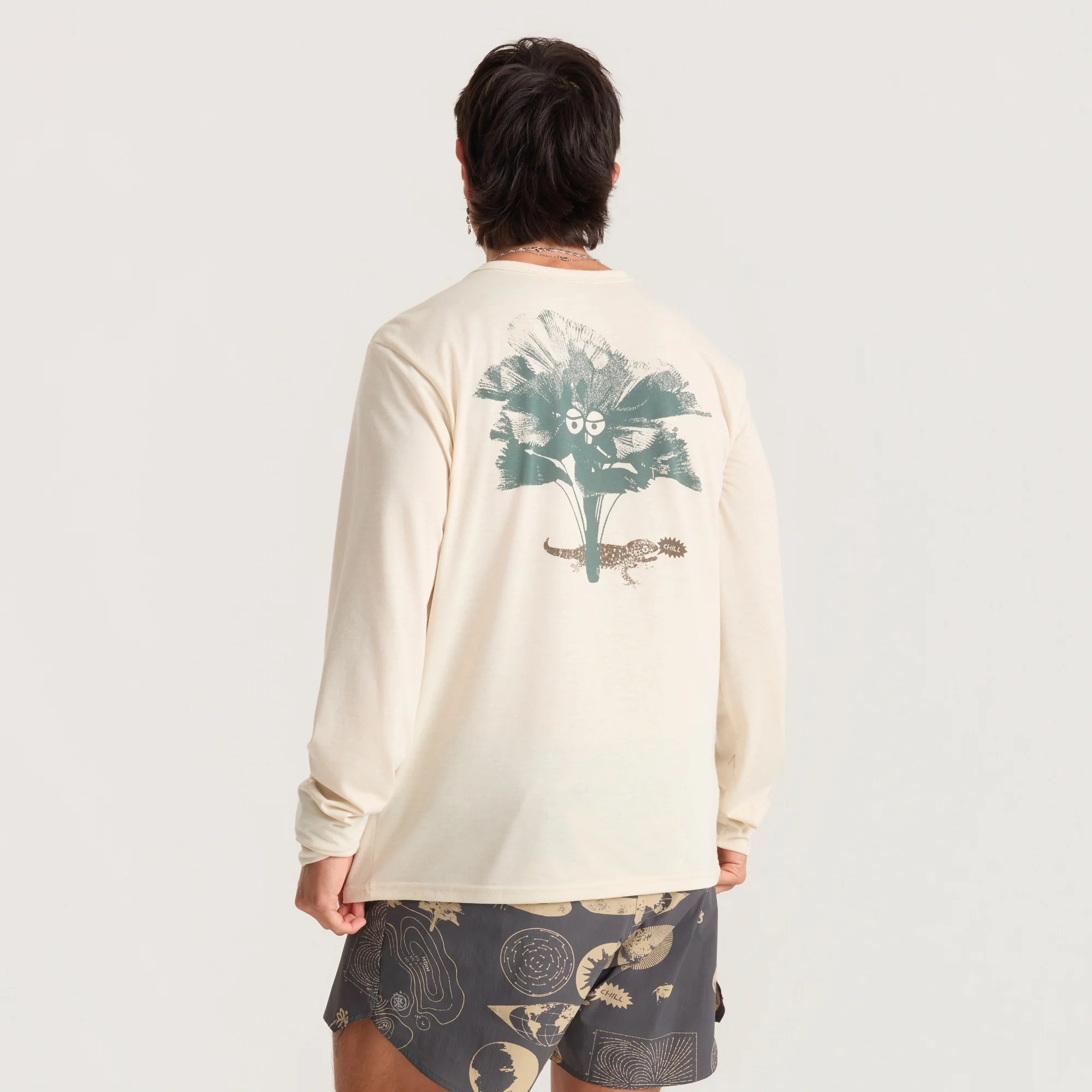 Mathis Active Long Sleeve Tee - Ivory - Image 7