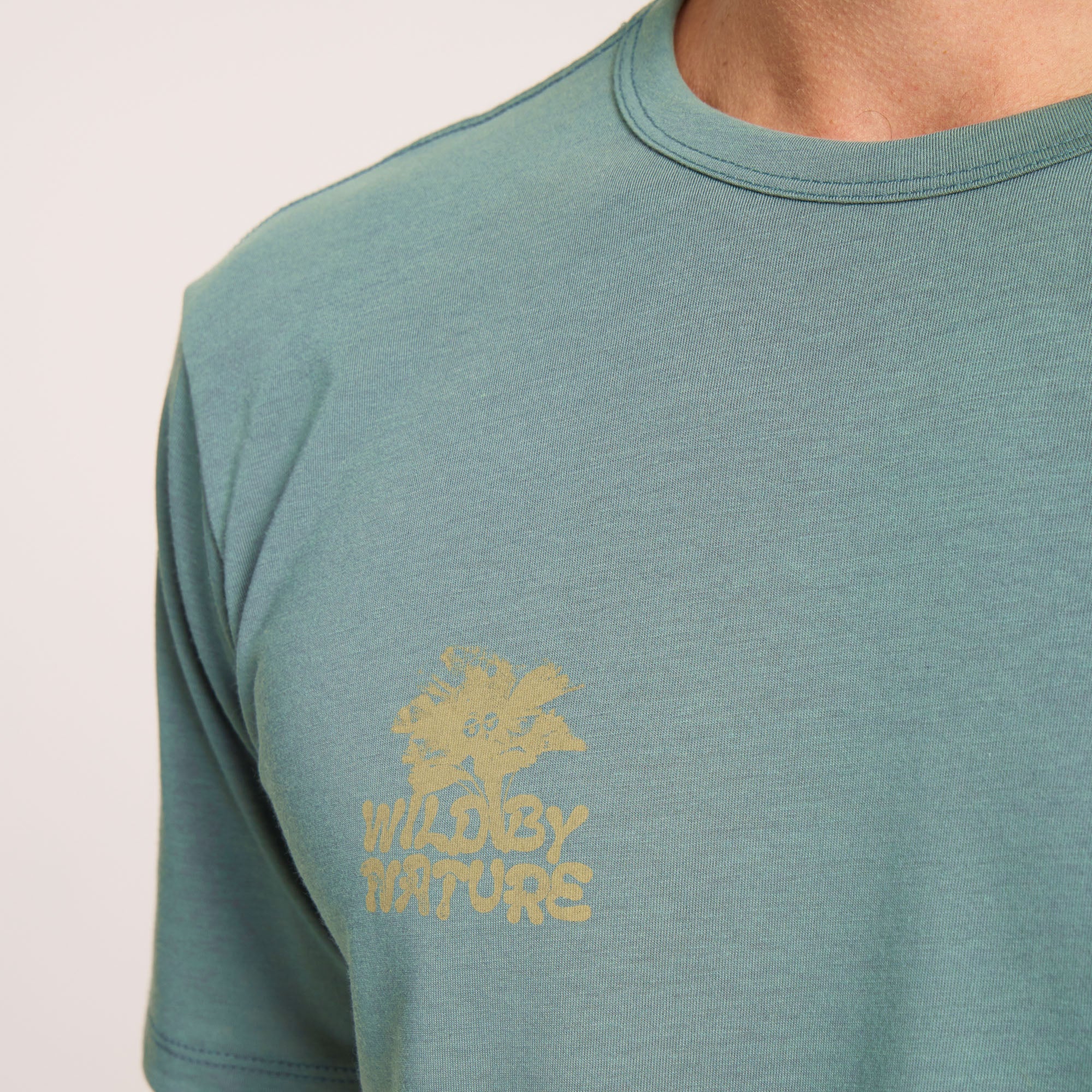 Mathis Active Short Sleeve Tee - Slate Green - Image 6