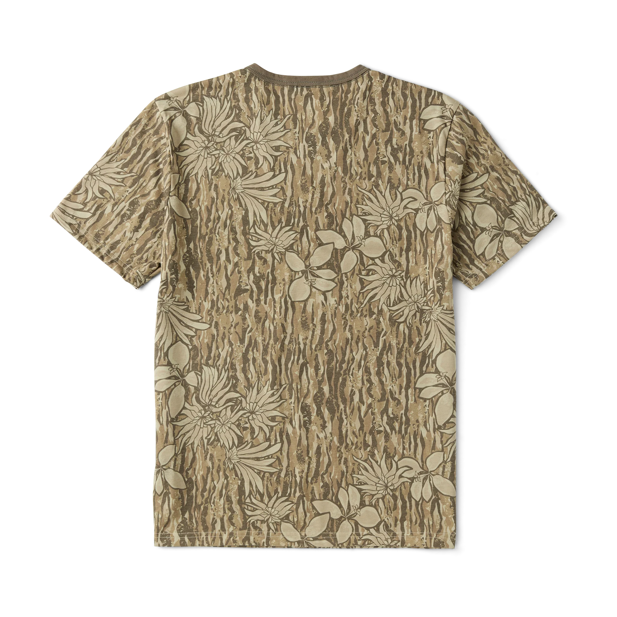 Mathis Active Tie Dye Pocket Short Sleeve Tee - Khaki Tie Dye - Image 10