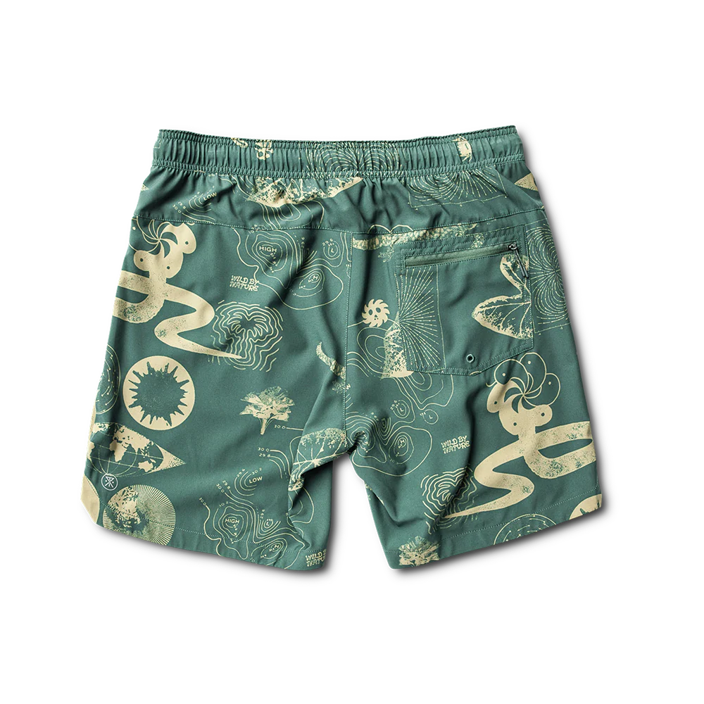 Serrano 7" Active Stretch Shorts - Slate Green - Image 17