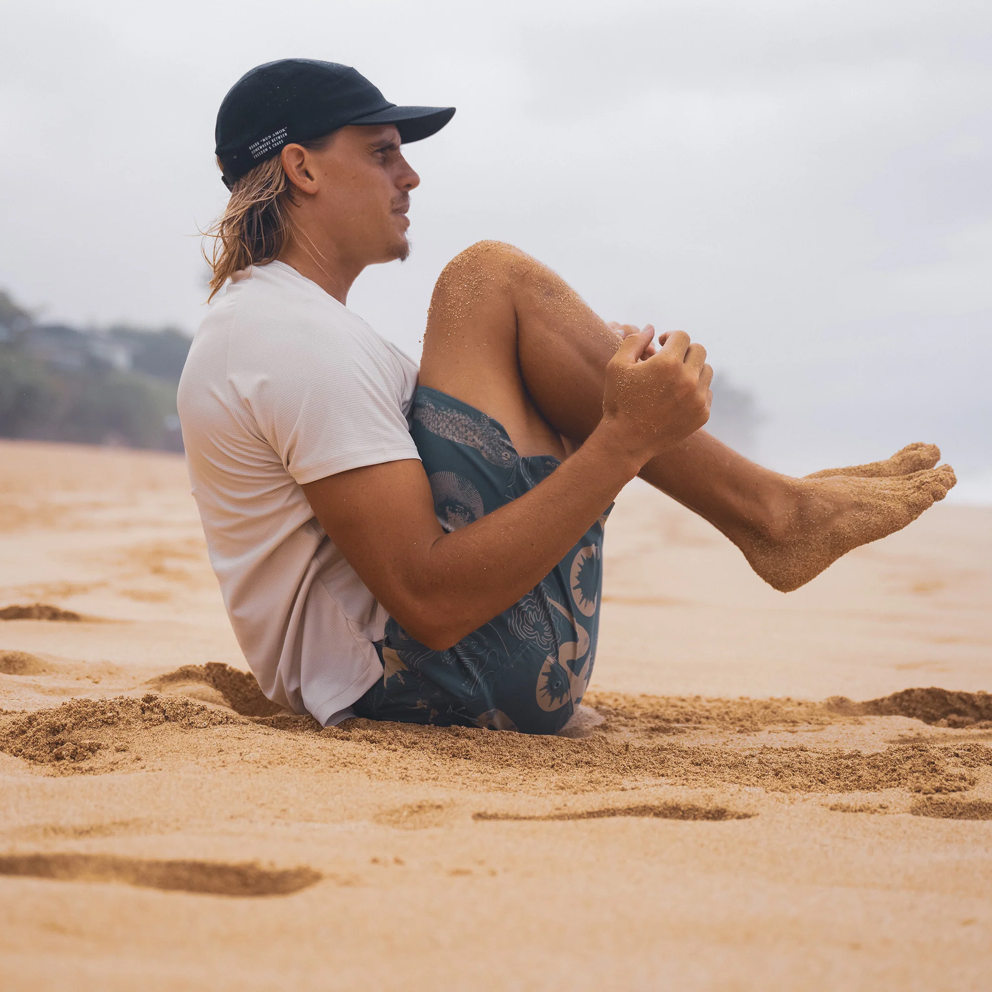 Serrano 7" Active Stretch Shorts - Slate Green - Image 5