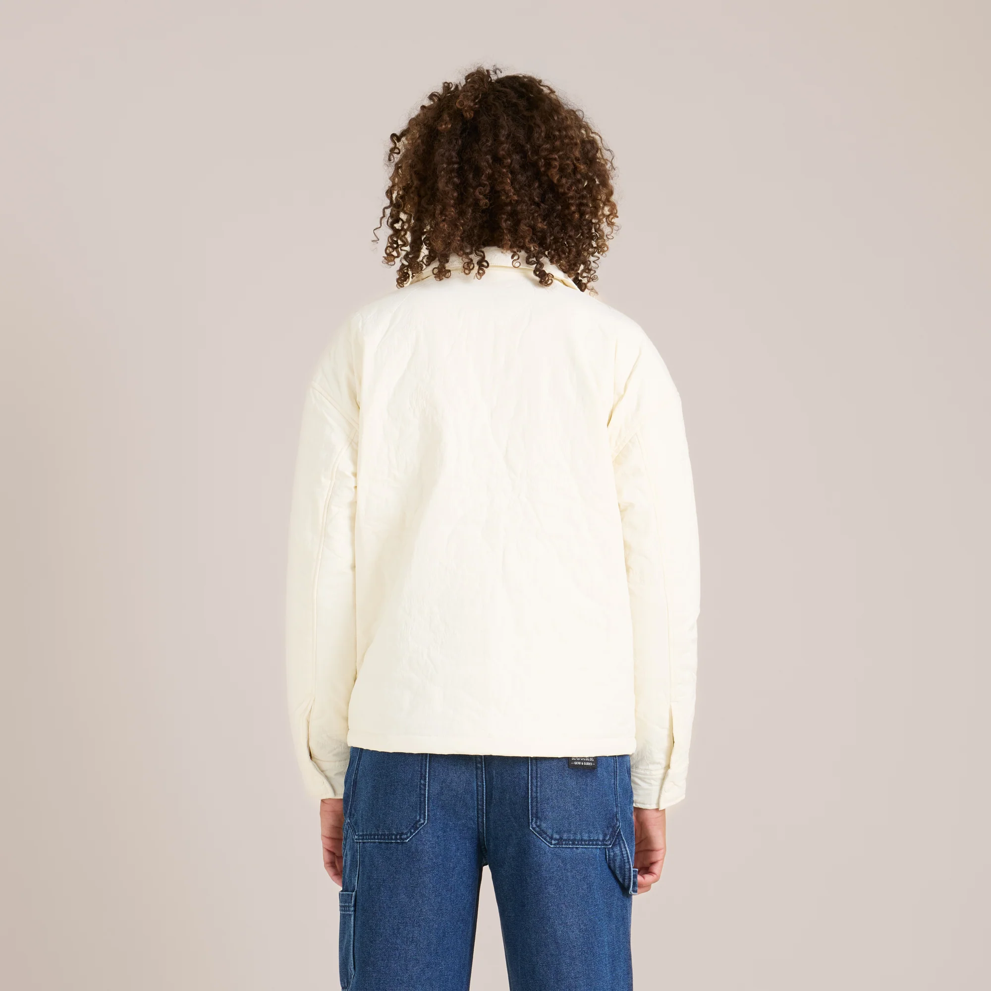 Passport Plush Jacket - White Wolf - Image 3