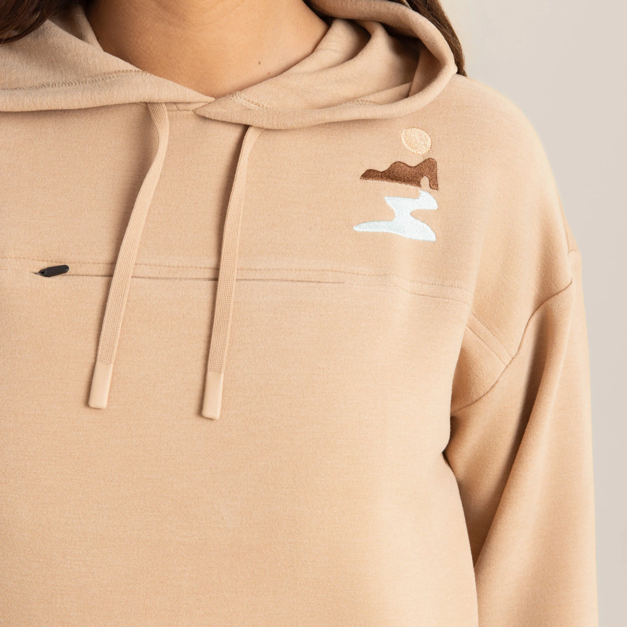 Roam Hoodie - Tan - Image 5