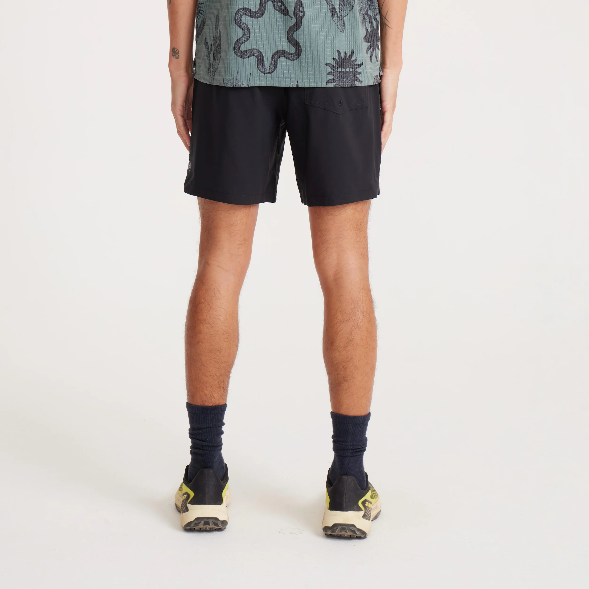 Serrano 7" Active Stretch Shorts - Black - Image 5