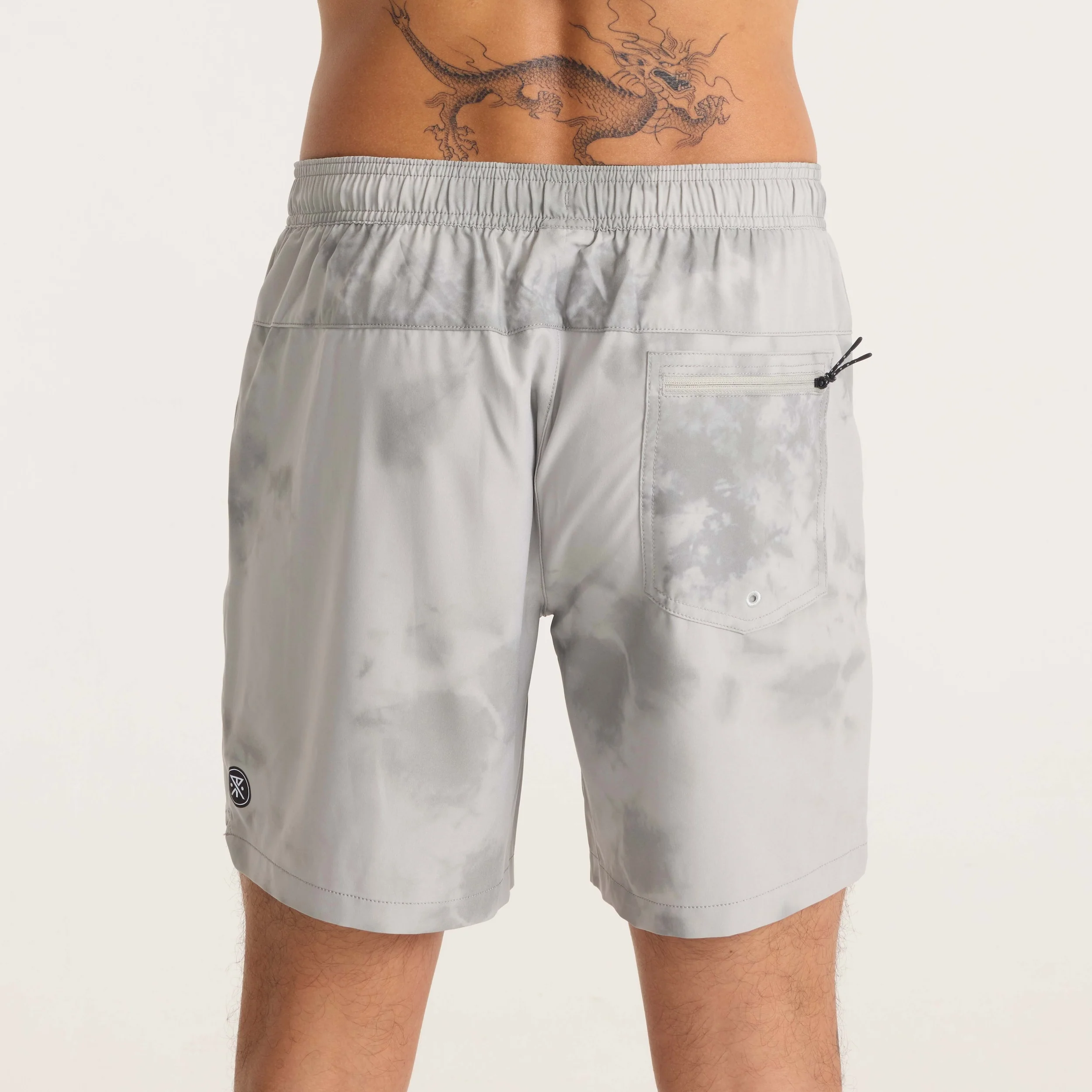 Serrano 7" Active Stretch Shorts - Ghost Grey - Image 8