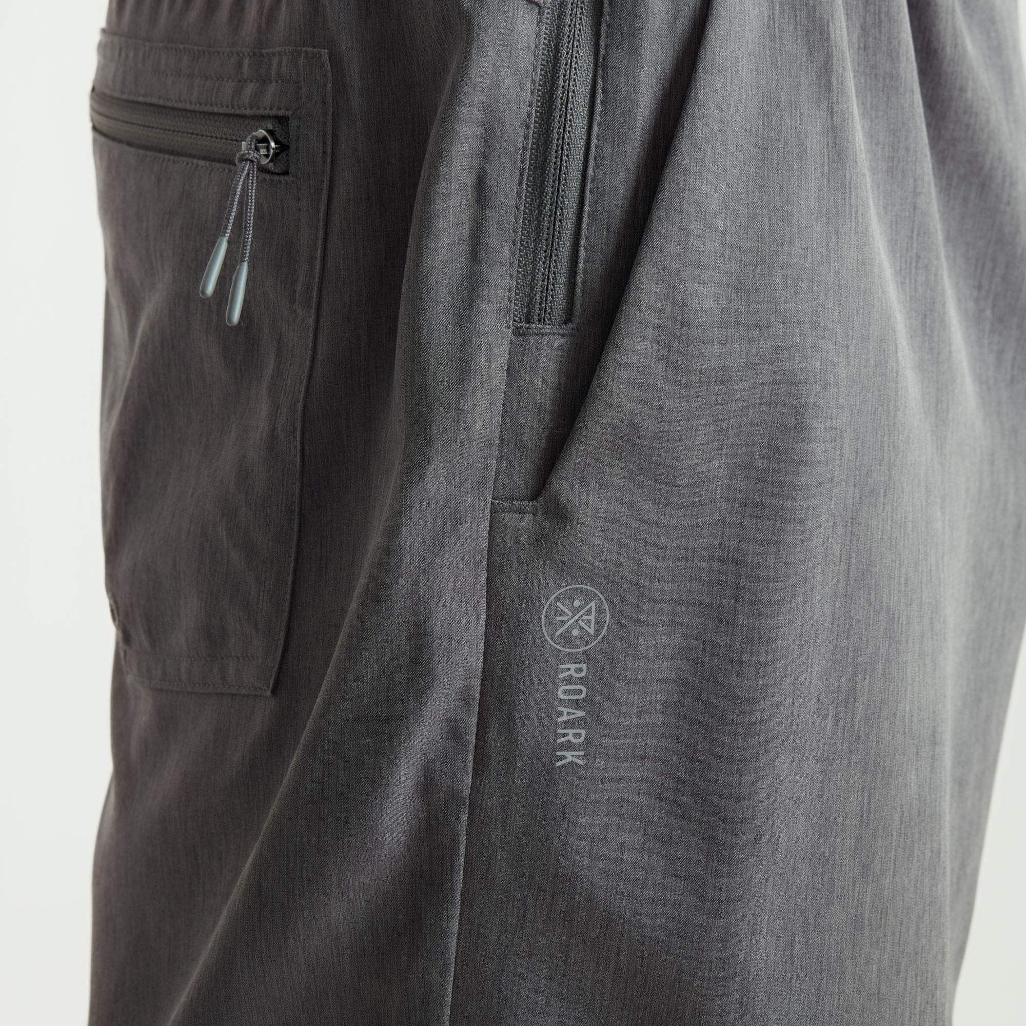 Serrano 7" Active Stretch Shorts - Charcoal Heather - Image 8