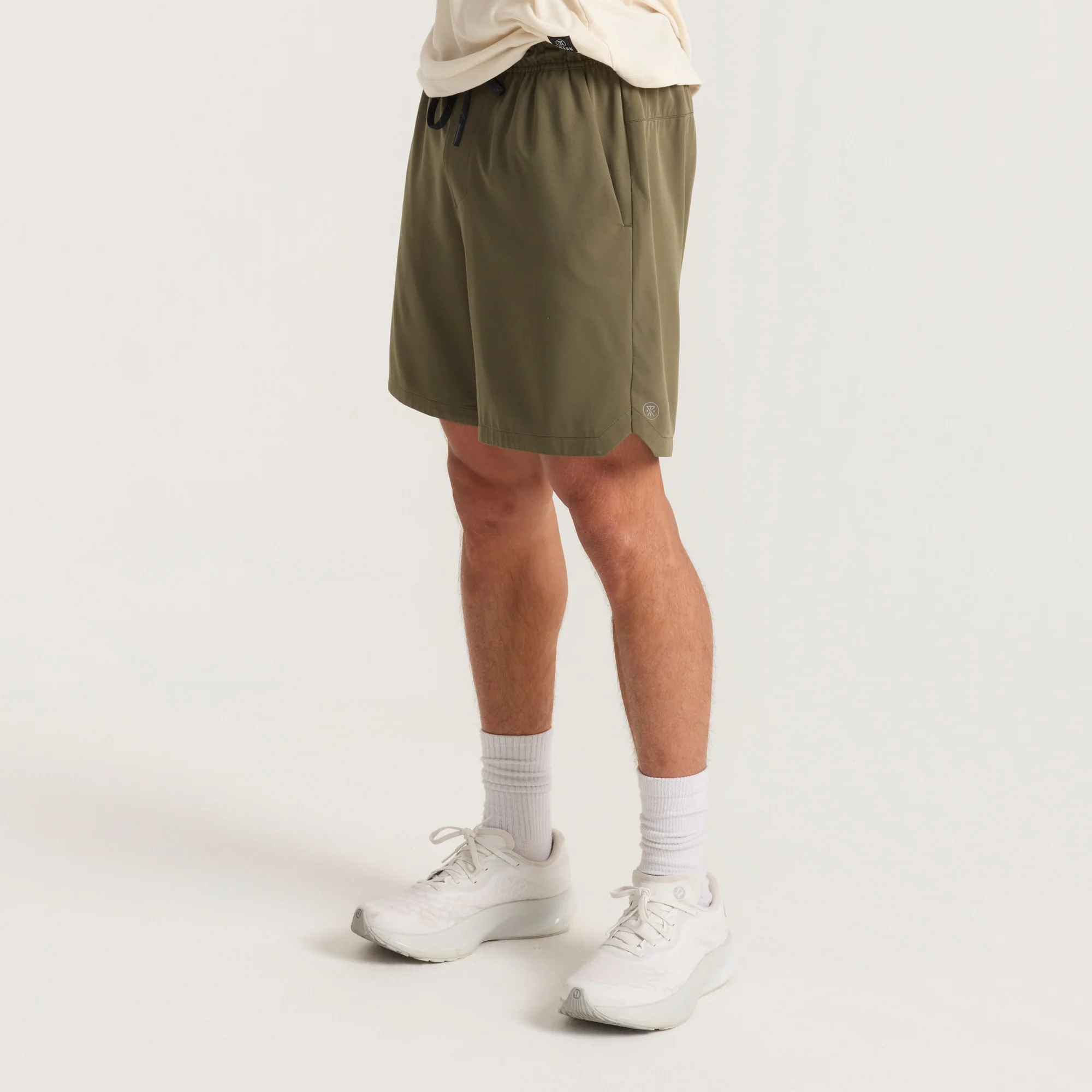 Serrano 7" Active Stretch Shorts - Military - Image 5