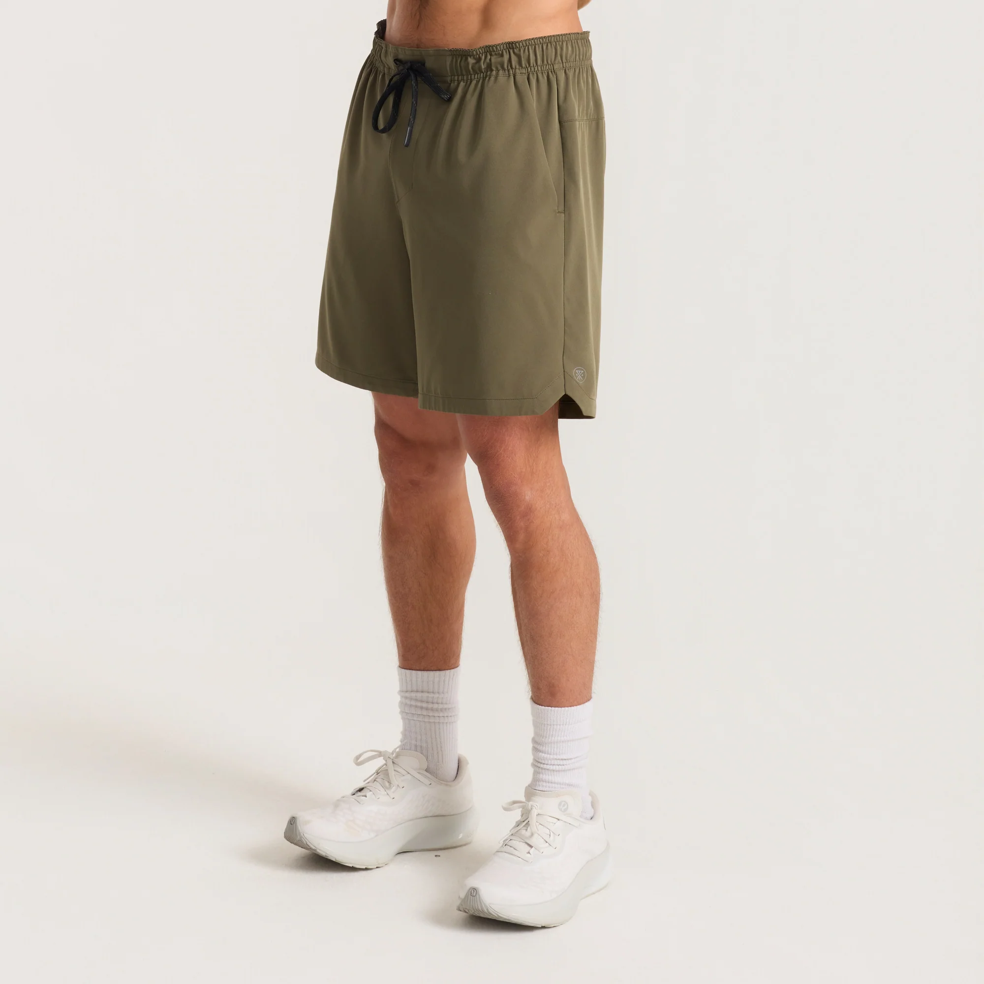 Serrano 7" Active Stretch Shorts - Military - Image 6