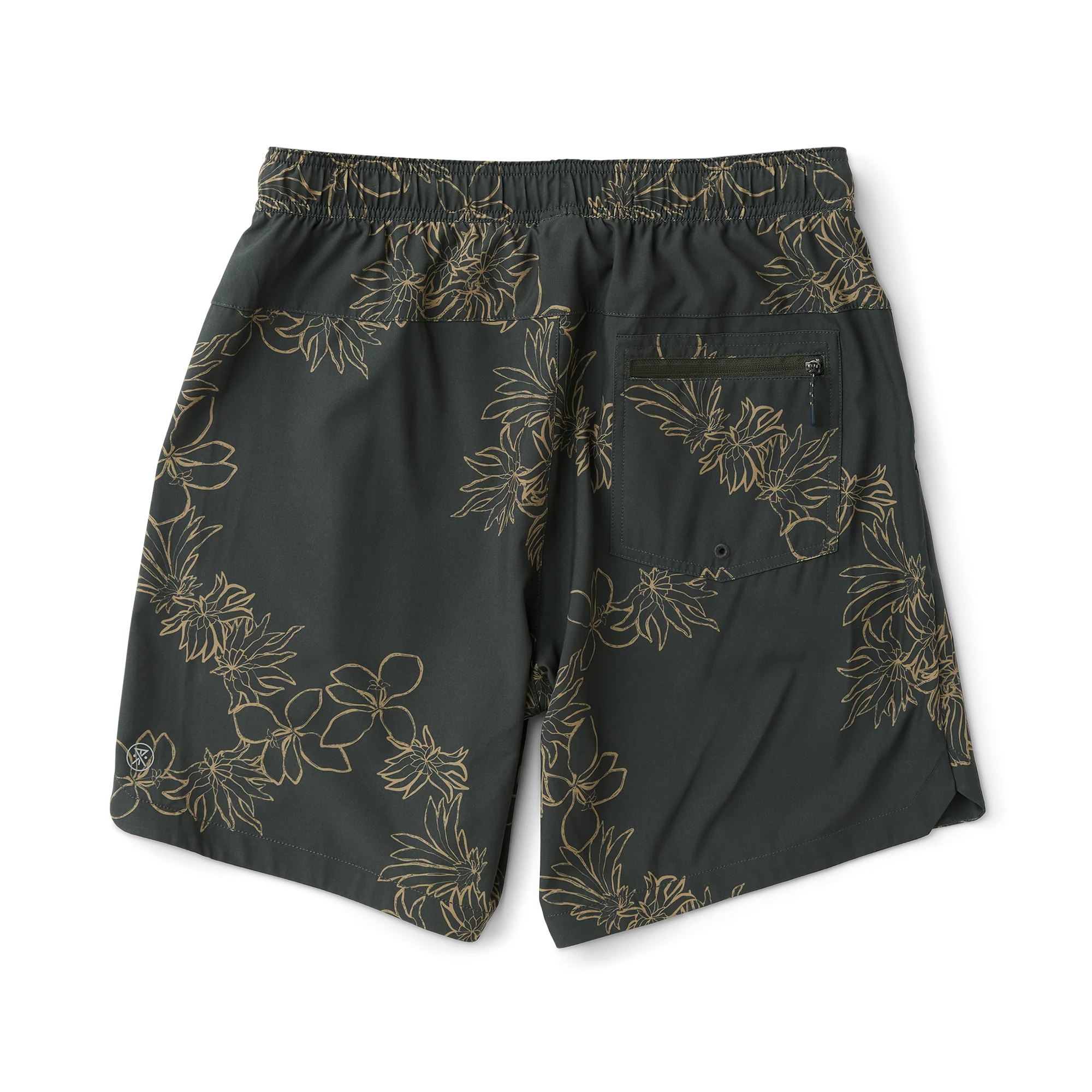 Serrano 7" Active Stretch Shorts - Onyx Floral - Image 7