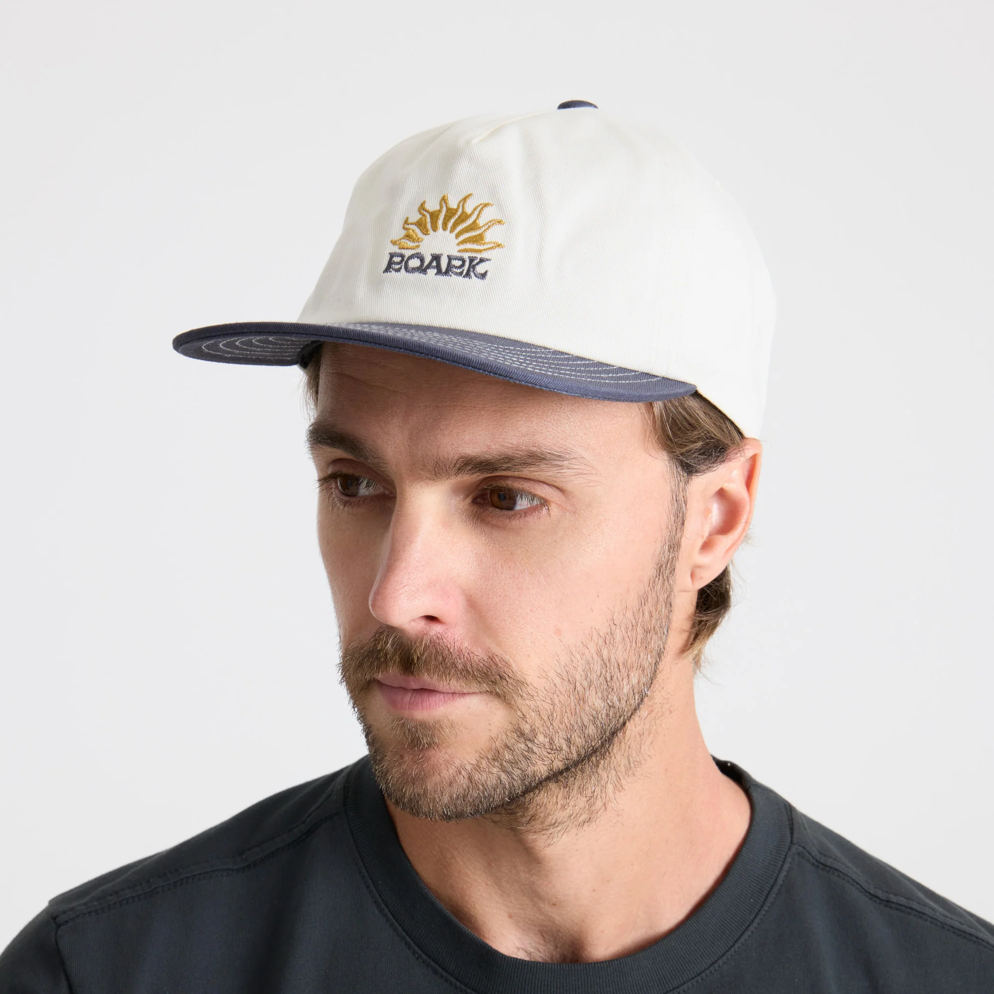 Venture Snapback Hat - Off White - Image 3