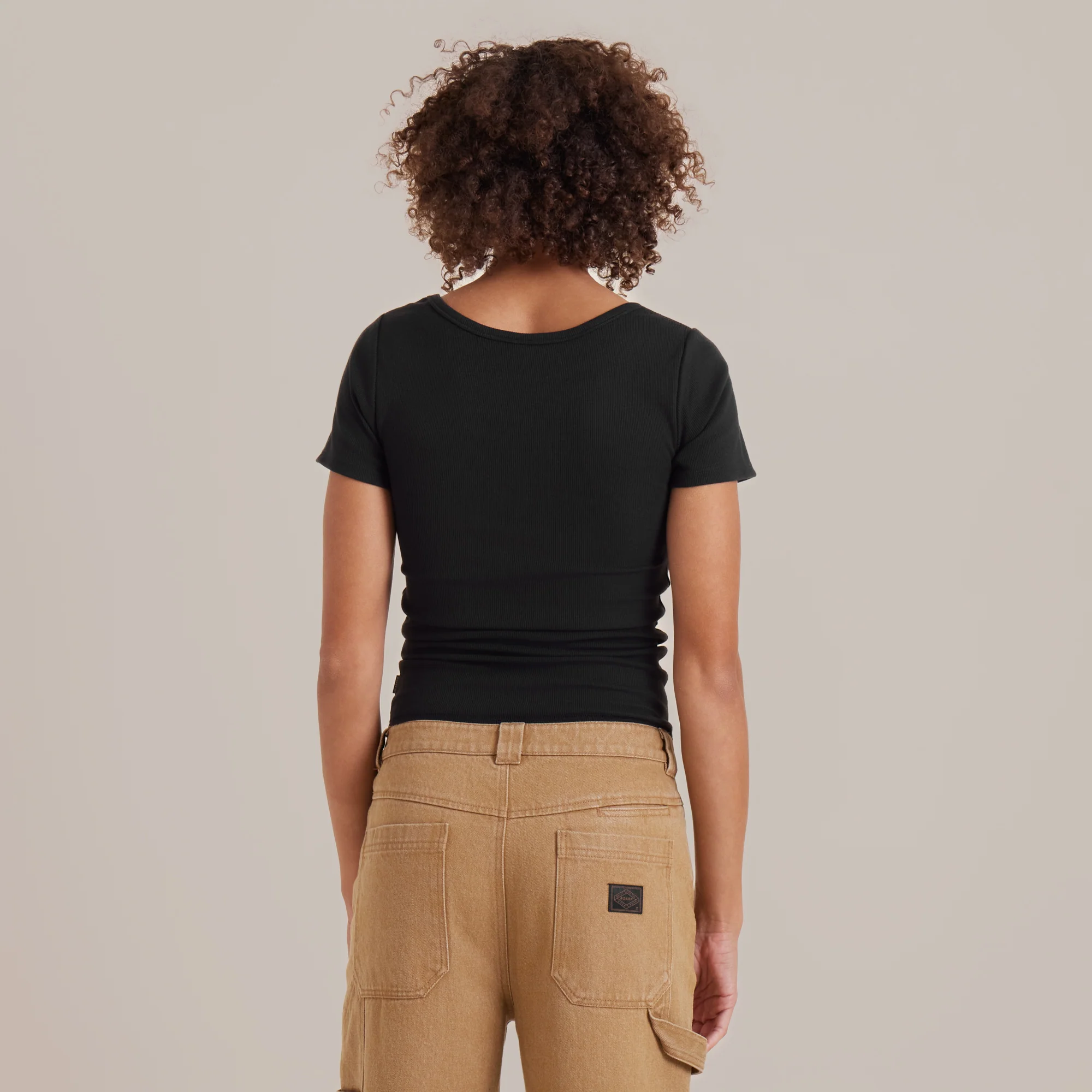 Wind Worn Short Sleeve Tee - Black - Image 10