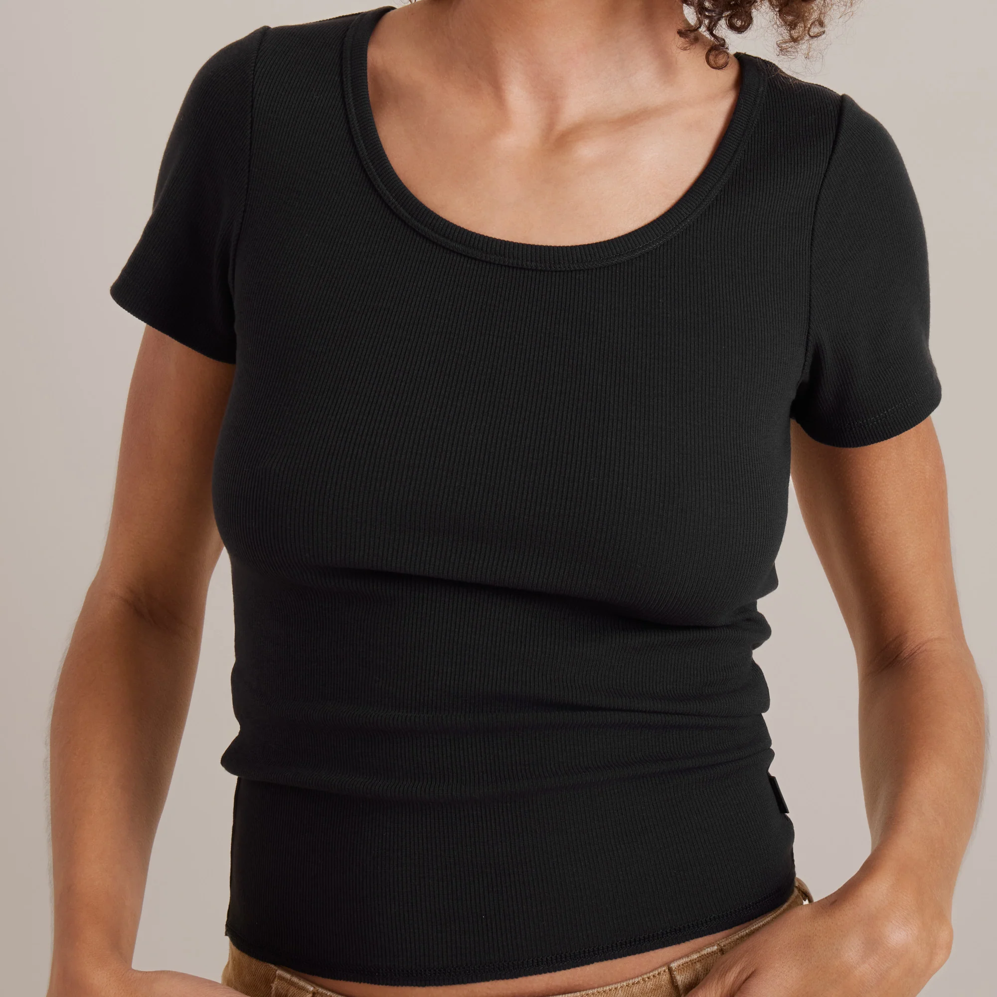 Wind Worn Short Sleeve Tee - Black - Image 9