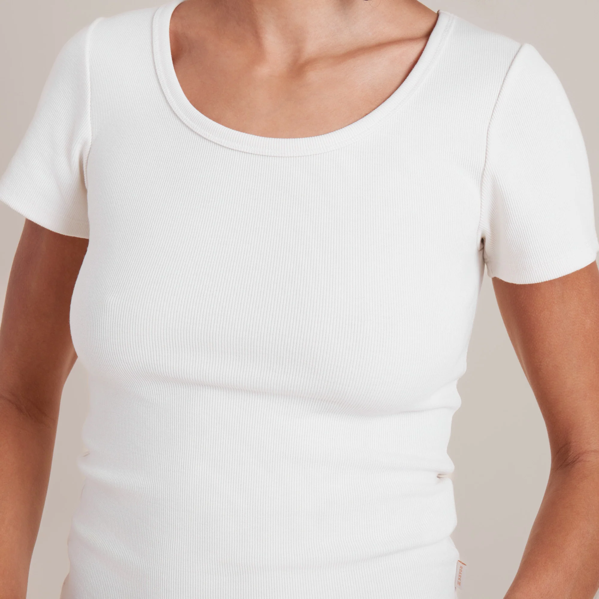 Wind Worn Short Sleeve Tee - Off White - Image 10