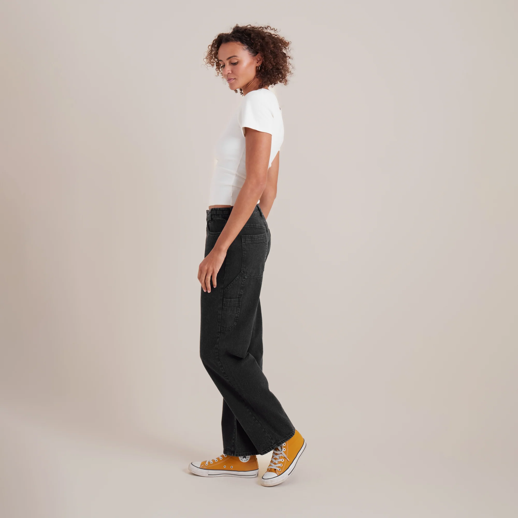 Wind Worn Short Sleeve Tee - Off White - Image 12